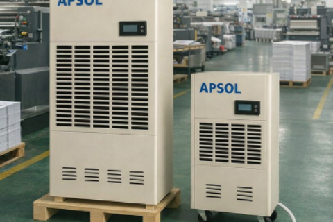 GIẢI PHÁP CHỐNG ẨM MỐC, CO GIẤY VÀ LEM MỰC VỚI MÁY HÚT ẨM APSOL